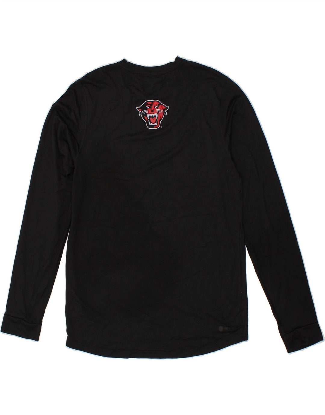 ADIDAS Mens Aeroready Graphic Top Long Sleeve Small Black Polyester Vintage Adidas and Second-Hand Adidas from Messina Hembry 