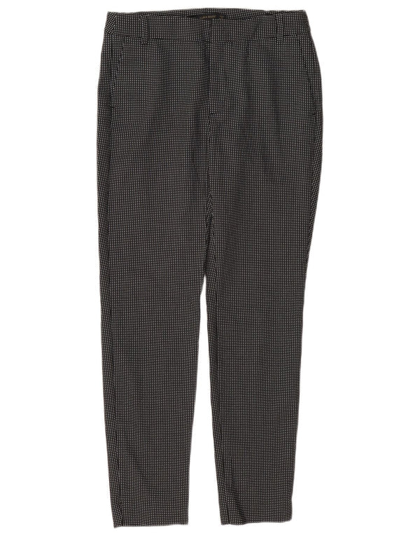 Женские узкие брюки-чинос Zara EU 34 2XS W24 L27, полиэстер с черными пятнами