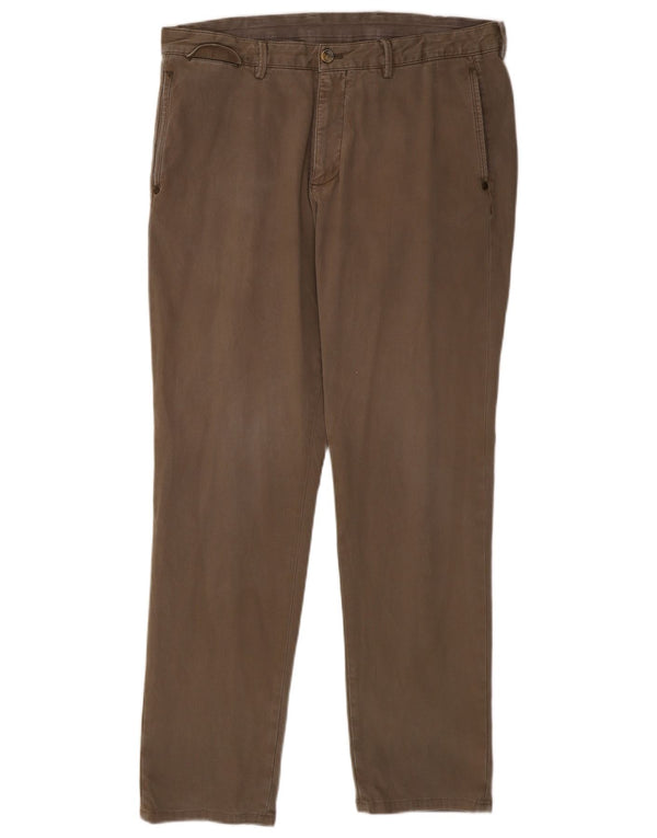 Мужские повседневные брюки-чиносы Massimo Dutti EU 46 XL W36 L31 бежевые