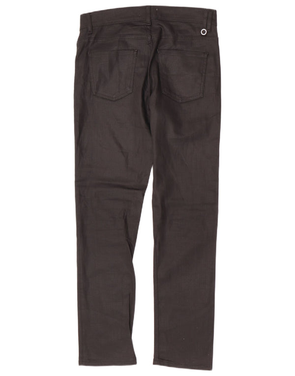Мужские узкие повседневные брюки Zara EU 38 Small W30 L30, черные хлопковые