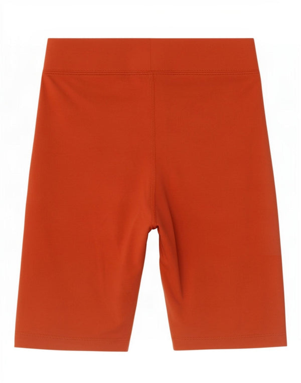 Женские спортивные шорты Nike Slim Fit UK 4 XS, оранжевые хлопковые спортивные шорты