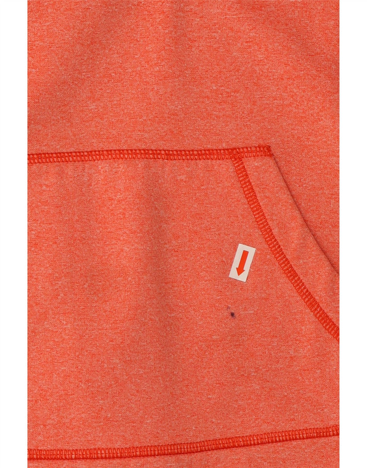 Женский джемпер с капюшоном THE NORTH FACE UK 14, большой оранжевый, полиэстер