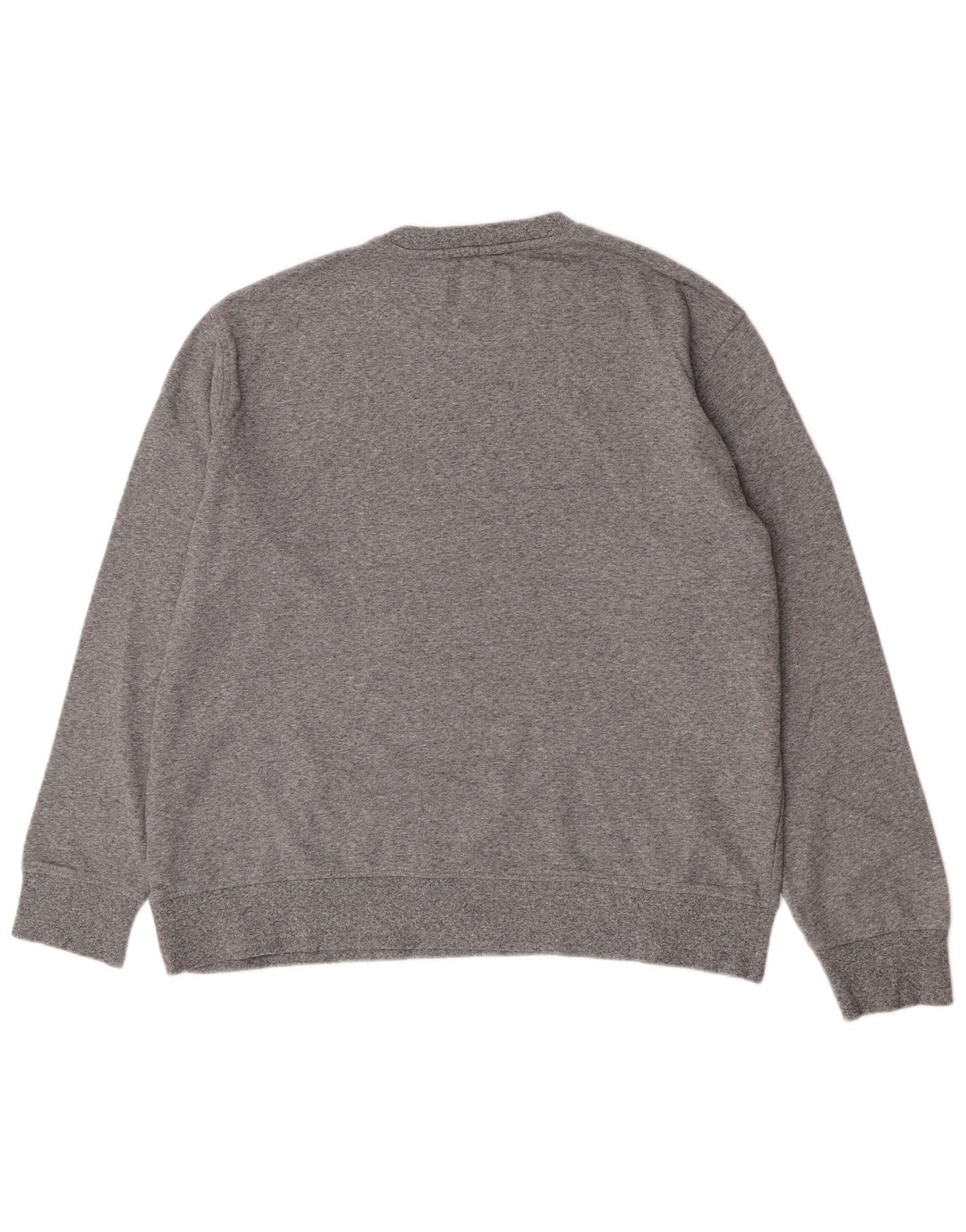 Мужской свитшот Marks & Spencer 2XL, серый хлопок с крапинками