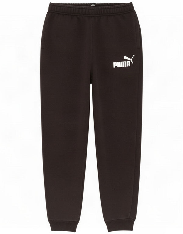 Puma Спортивный костюм для мальчиков Брюки для бега 7–8 лет Черный хлопок