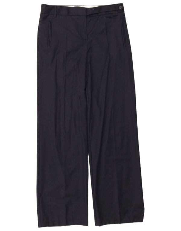 Мужские костюмные брюки Massimo Dutti EU 38 Small W28 L31 Темно-синие в тонкую полоску
