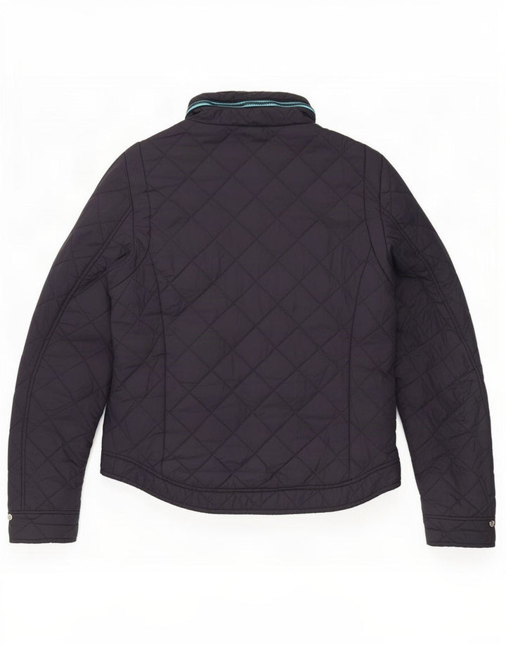 Мужская стеганая куртка с капюшоном Superdry UK 38, средний темно-синий нейлон