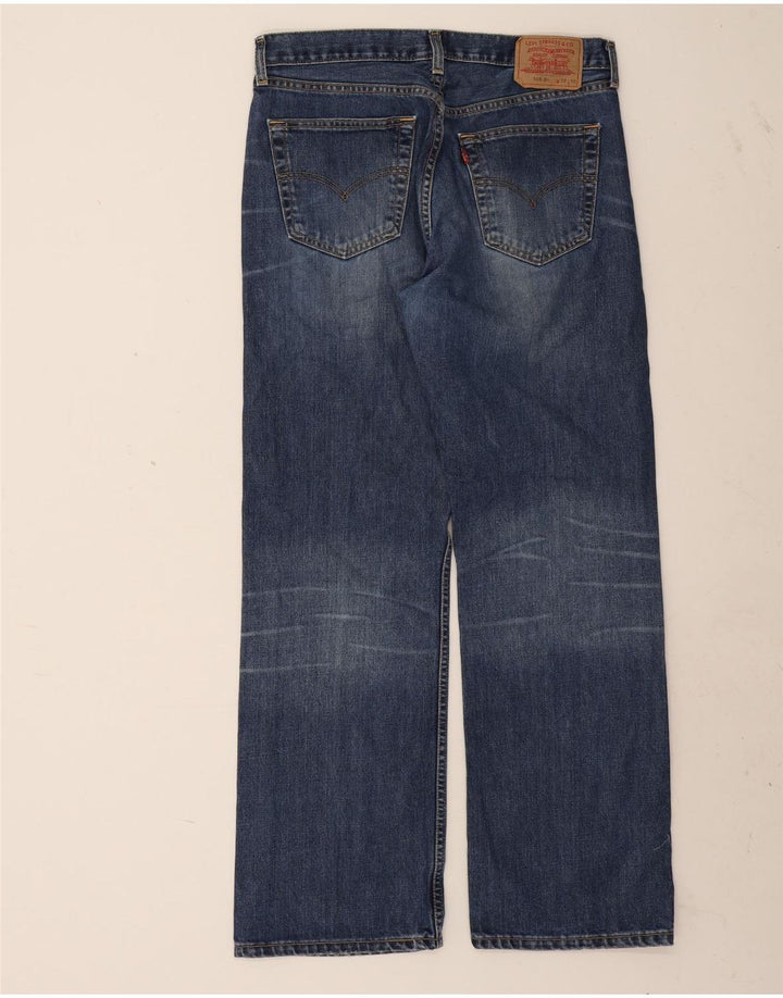 Мужские прямые джинсы Levi's 508 W32 L32 синие, хлопок