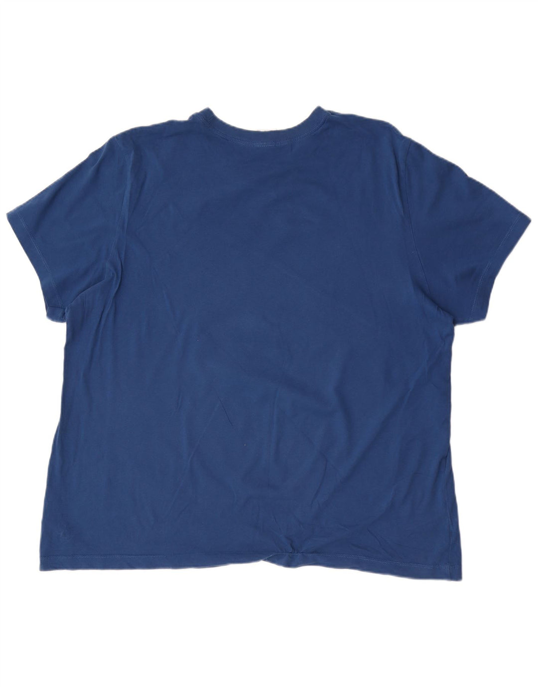 Мужская футболка с рисунком Nike Top 2XL, синяя, хлопок