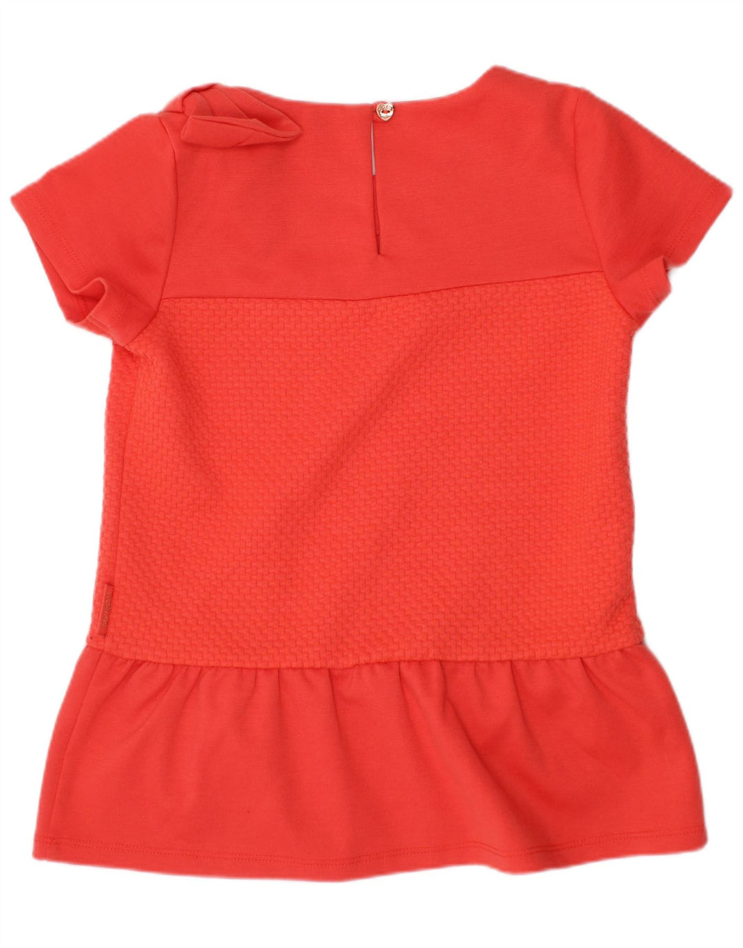 Блузка для девочек Ted Baker, топ 7-8 лет, красный полиэстер