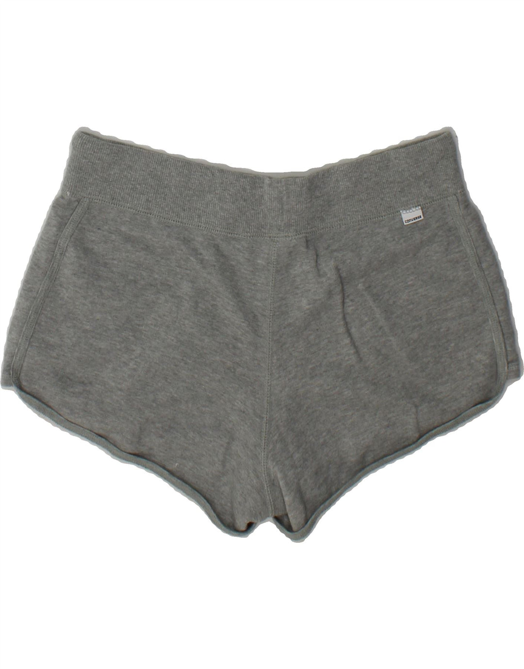 CONVERSE Womens Sport Shorts UK 10 Small  Grey Cotton Vintage Converse and Second-Hand Converse from Messina Hembry 