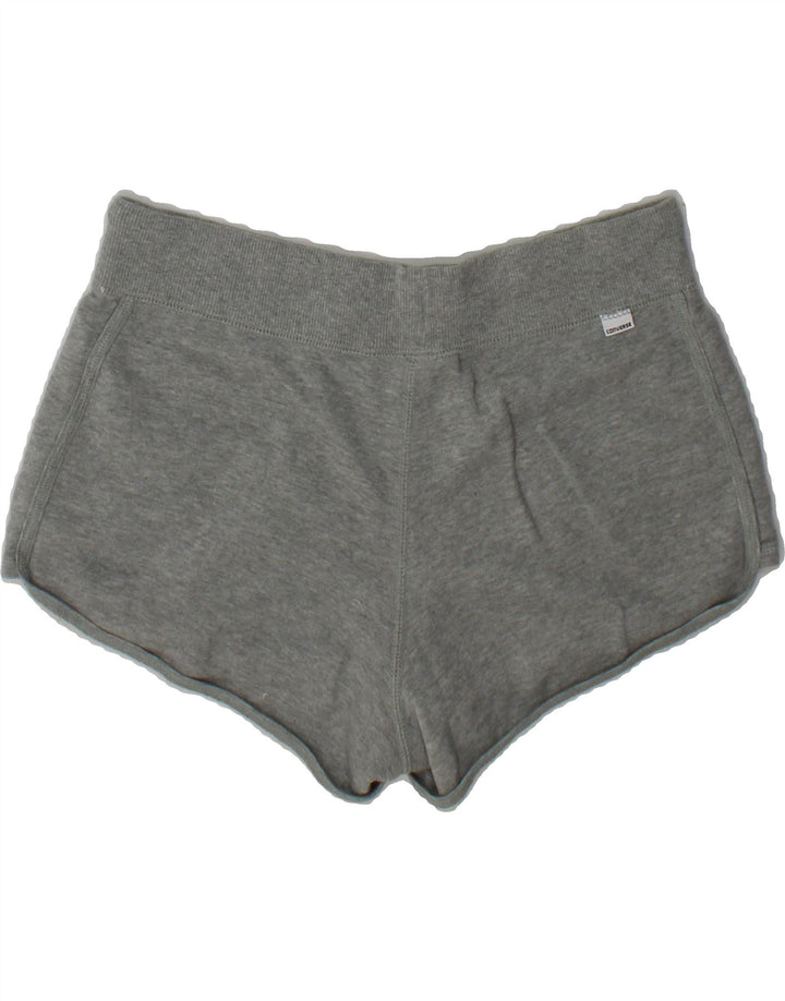 CONVERSE Womens Sport Shorts UK 10 Small  Grey Cotton Vintage Converse and Second-Hand Converse from Messina Hembry 