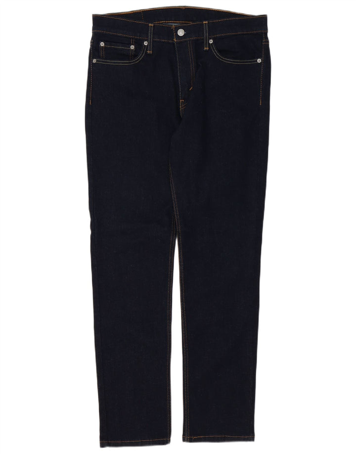 Мужские джинсы Levi's 511 Slim W33 L32 Темно-синие, хлопок