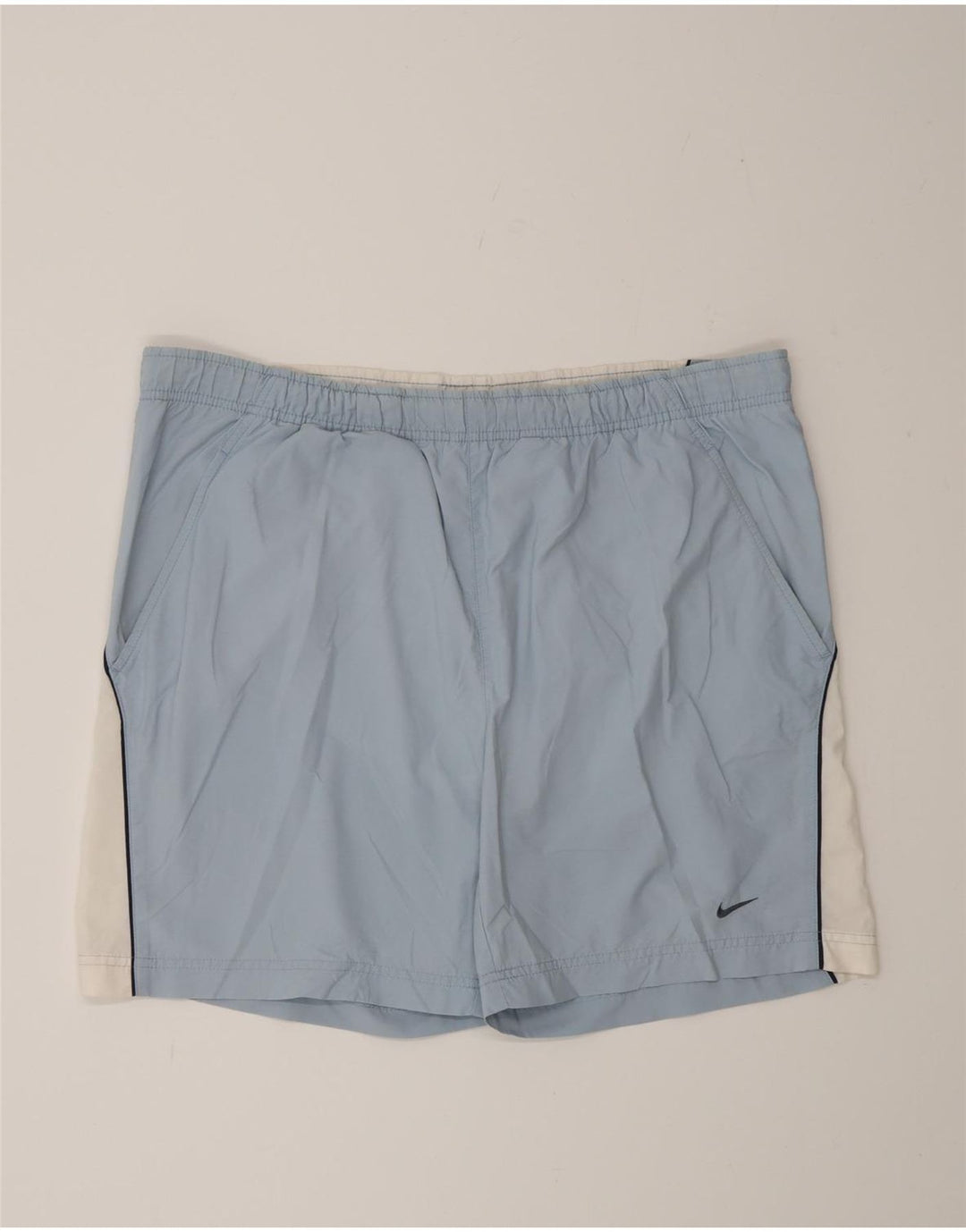 Мужские спортивные шорты Nike, большие синие нейлоновые цвета с цветными блоками