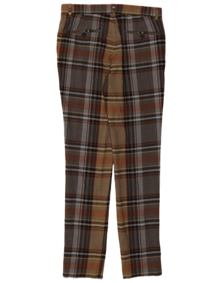 Мужские брюки-чиносы Zara EU 40 Medium W31 L33 Разноцветные в клетку