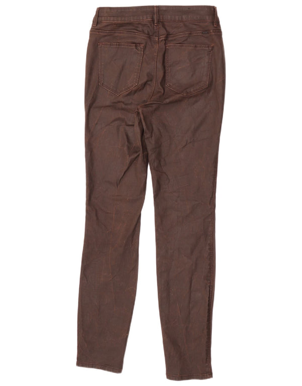 Massimo Dutti Женские повседневные узкие брюки EU 36 XS W26 L29 Коричневые хлопковые