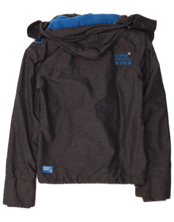 Женская ветровка с капюшоном Superdry UK 6 XS Серая