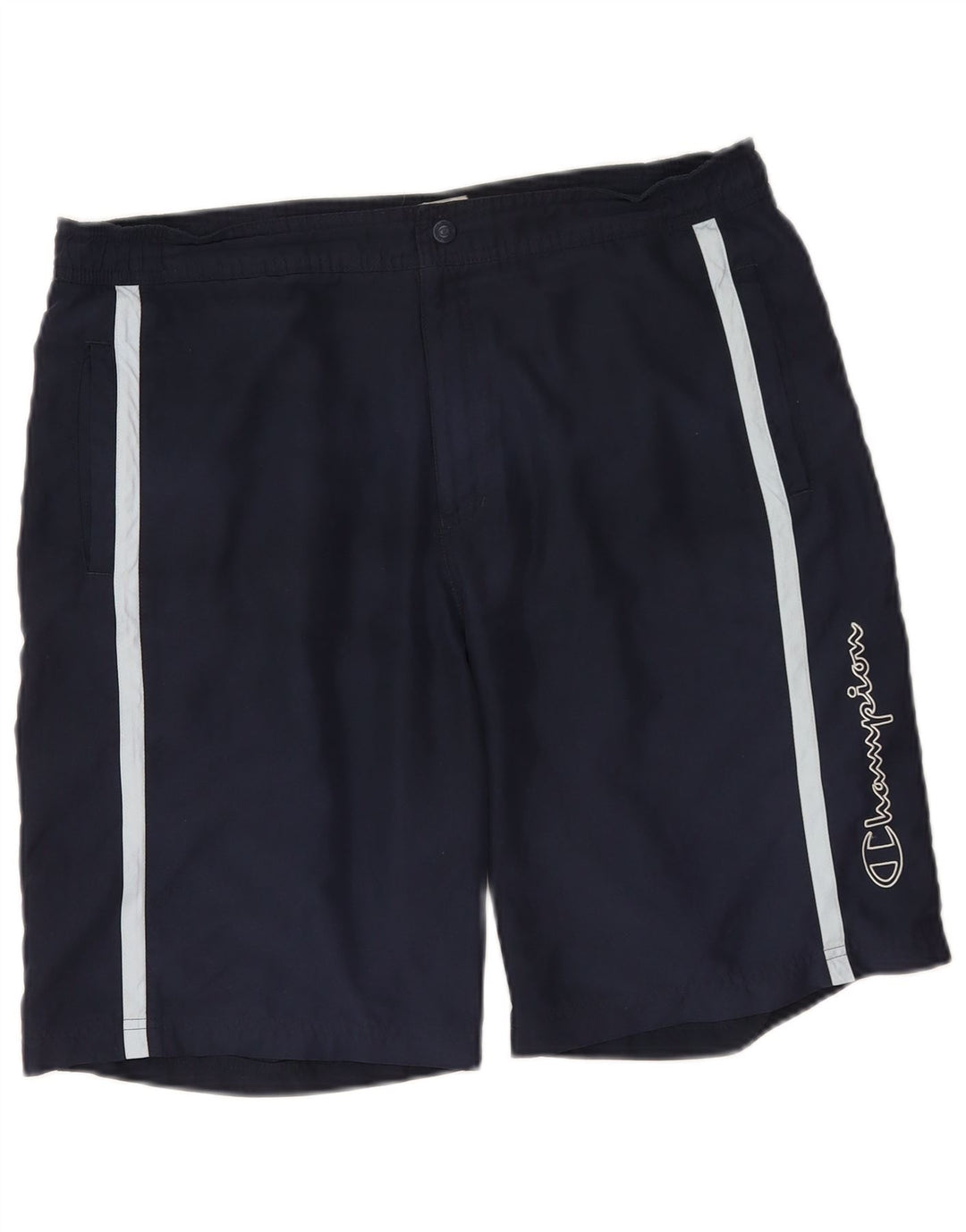 Мужские спортивные шорты Champion с графическим рисунком XL, темно-синие, полиэстер