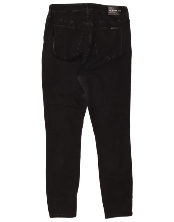 Женские джинсы скинни Calvin Klein W32 L30 черные