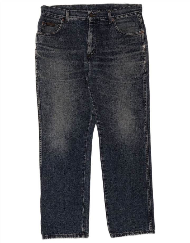 Джинсы мужские прямые Wrangler W36 L30 синие