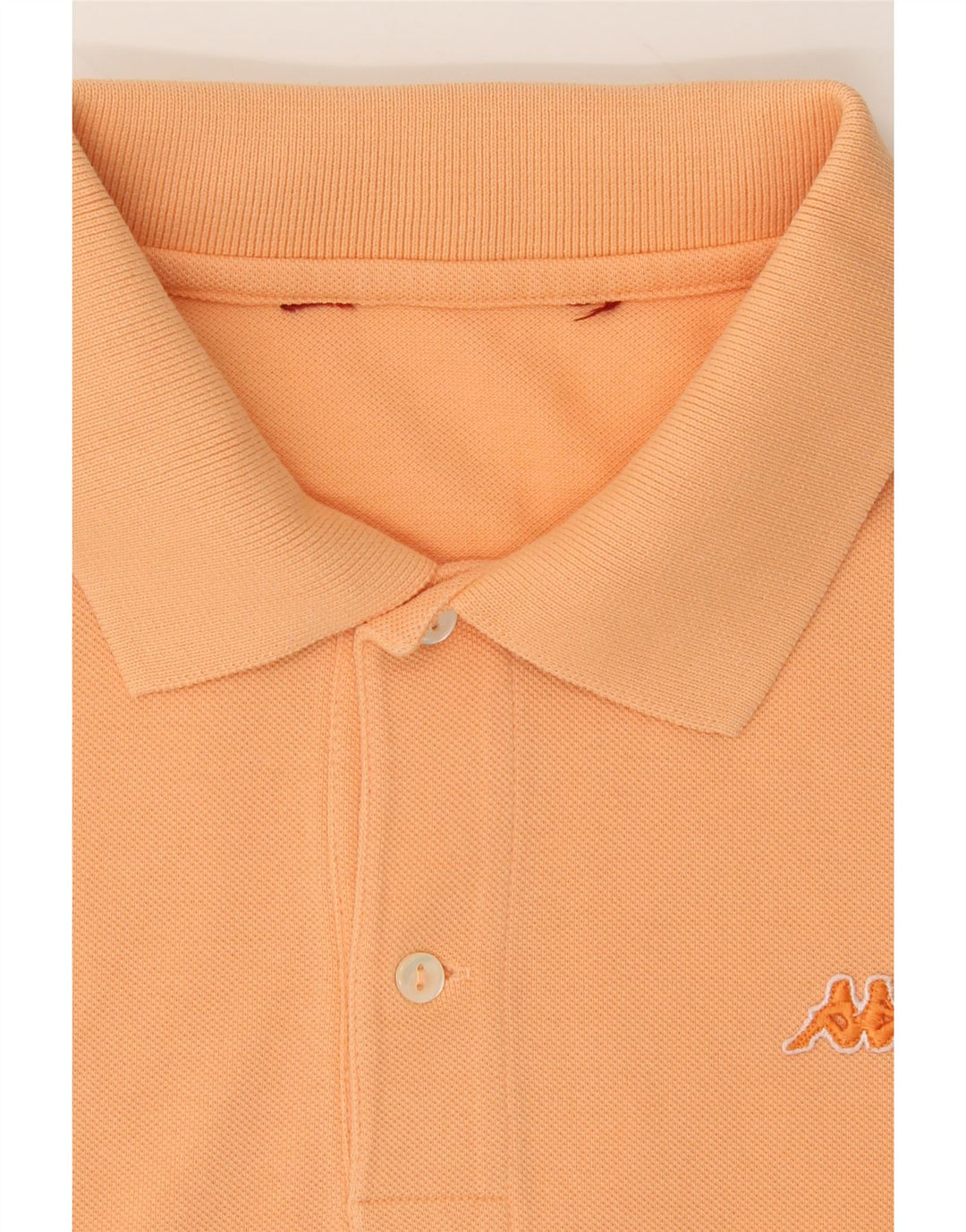 KAPPA Mens Polo Shirt XL Orange Cotton Vintage Kappa and Second-Hand Kappa from Messina Hembry 