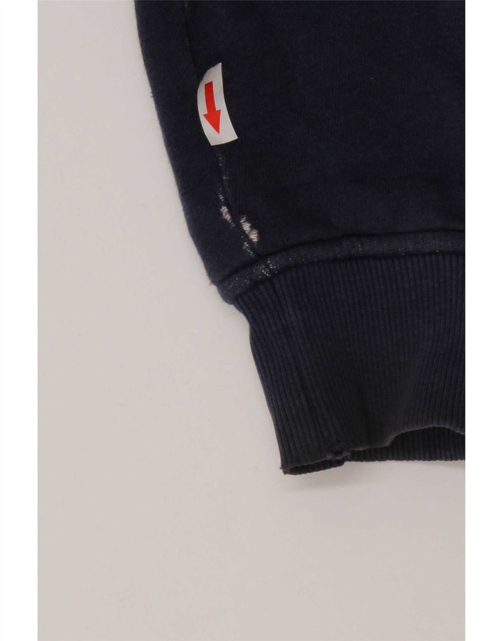 Мужской спортивный костюм из шерпы Tommy Hilfiger, большая синяя хлопковая куртка