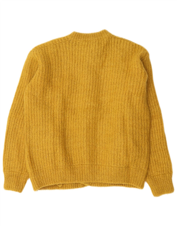 Женский кардиган Benetton UK 16, большой желтый