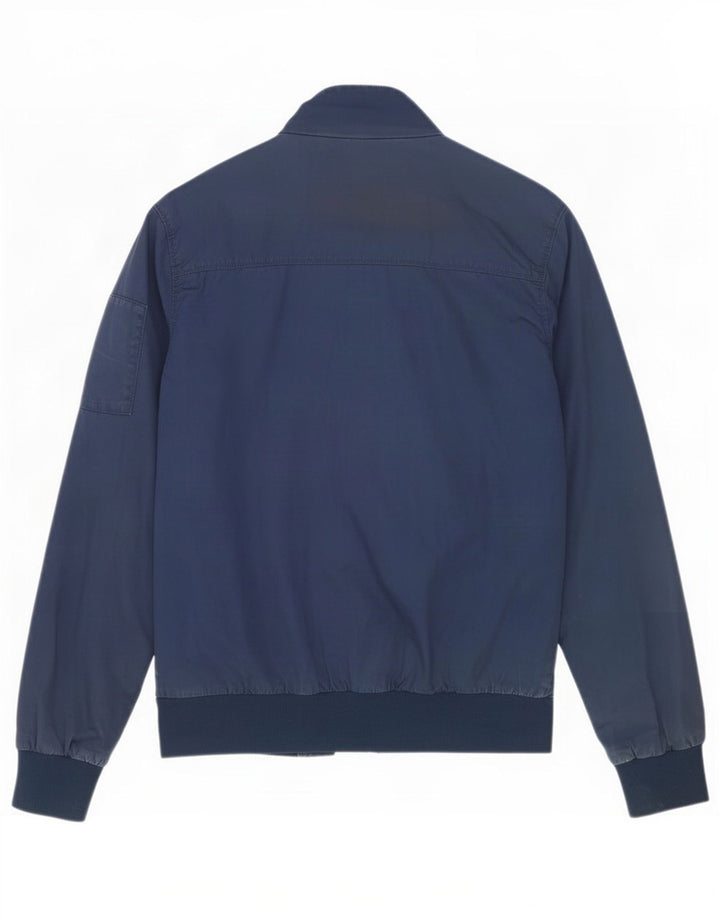 Мужская куртка-бомбер Levi's UK 38, средний темно-синий, хлопок