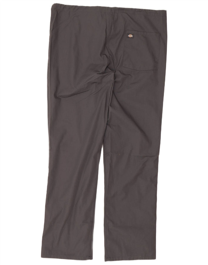 Мужские прямые повседневные брюки Dickies Medium W38 L30, серый полиэстер