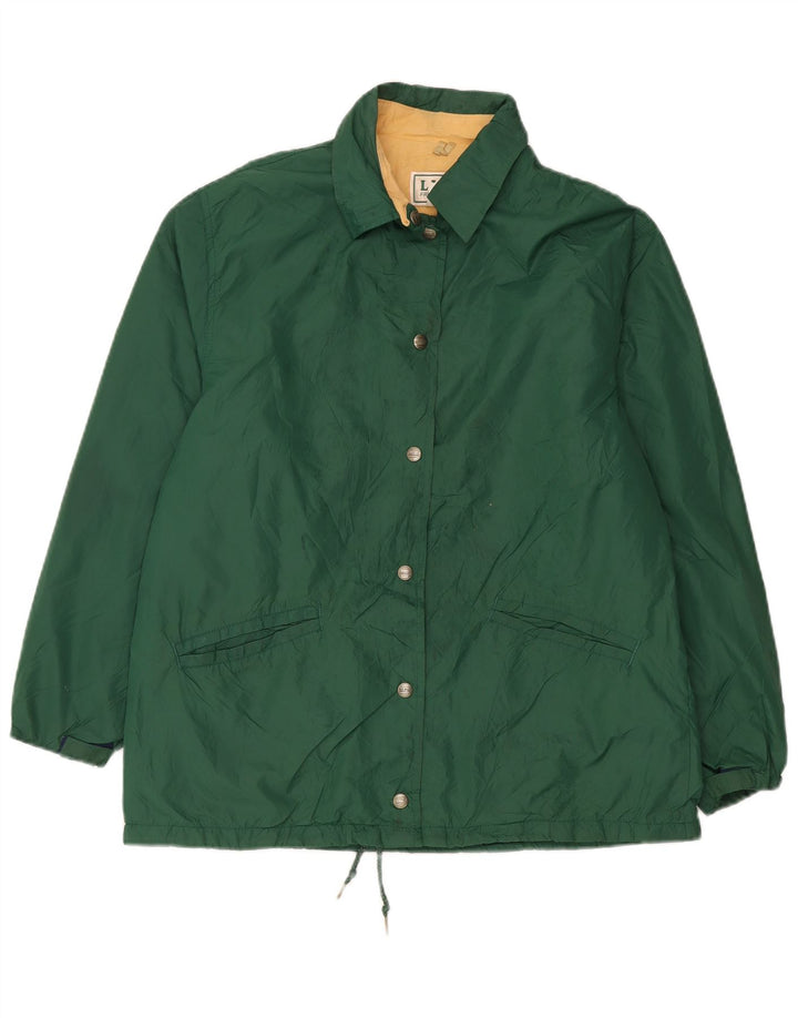 Женская ветровка L.L.Bean UK 16, большой зеленый нейлон