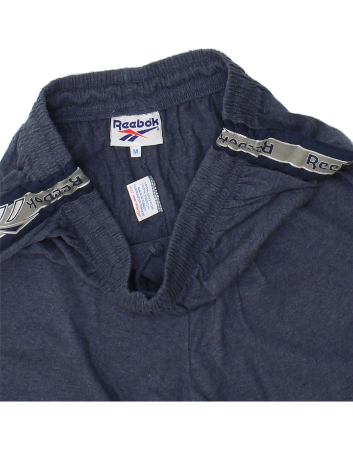 REEBOK Boys Sport Shorts 11-12 Years Medium Navy Blue Cotton Vintage Reebok and Second-Hand Reebok from Messina Hembry 