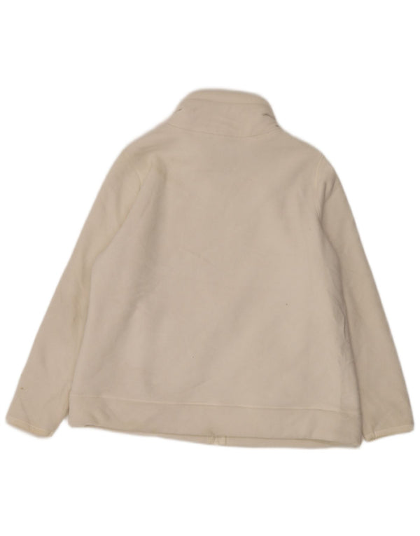 Женская флисовая куртка Marks & Spencer UK 20 2XL, белый хлопок
