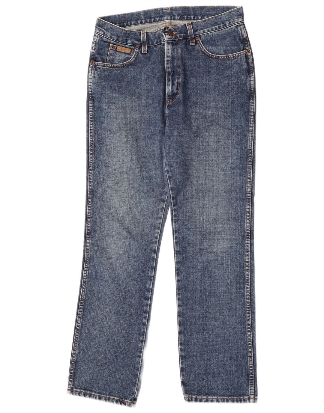 Женские прямые джинсы Wrangler Grace W31 L30 синие, хлопок