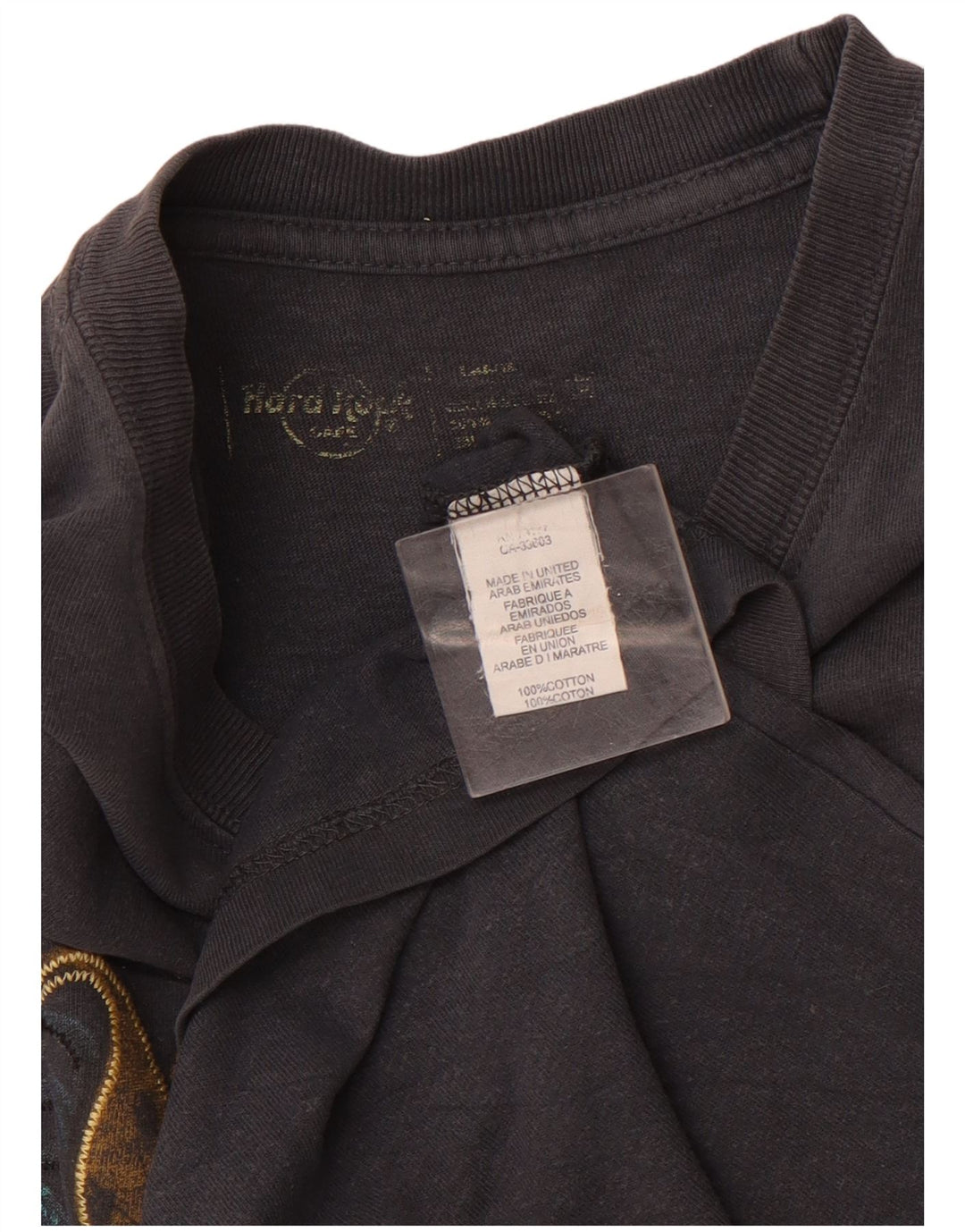 Мужская футболка HARD ROCK с рисунком Мальта, топ среднего серого цвета, хлопок