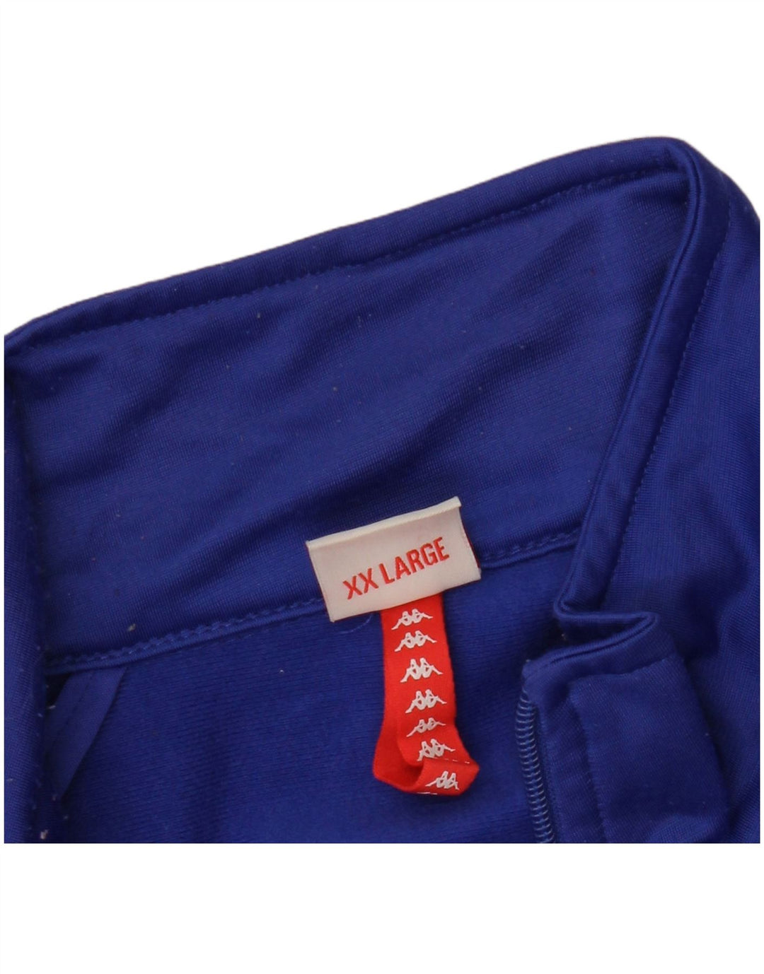 Мужской спортивный костюм Kappa с рисунком, верхняя куртка 2XL, синяя с цветными блоками