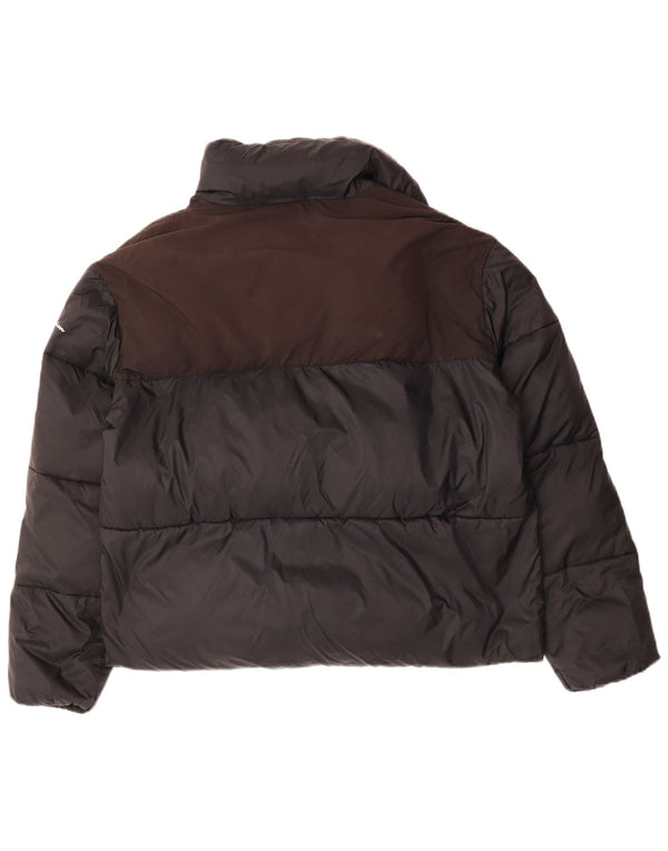 Женская стеганая куртка свободного кроя CHAMPION UK 18 XL, черная с цветными блоками