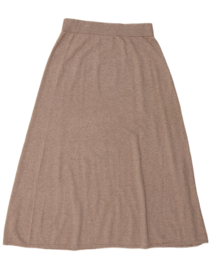 Massimo Dutti Женская юбка-трапеция Medium W32 Бежевая