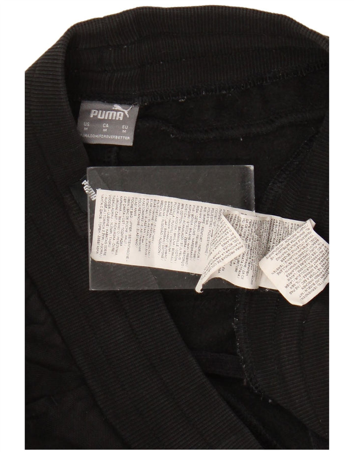 Женские спортивные брюки PUMA Joggers UK 14, средний черный хлопок