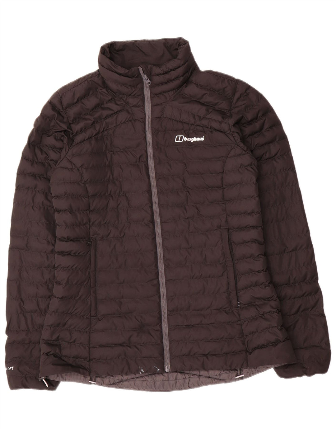 BERGHAUS Женская стеганая куртка UK 10 маленькая черная, полиэстер