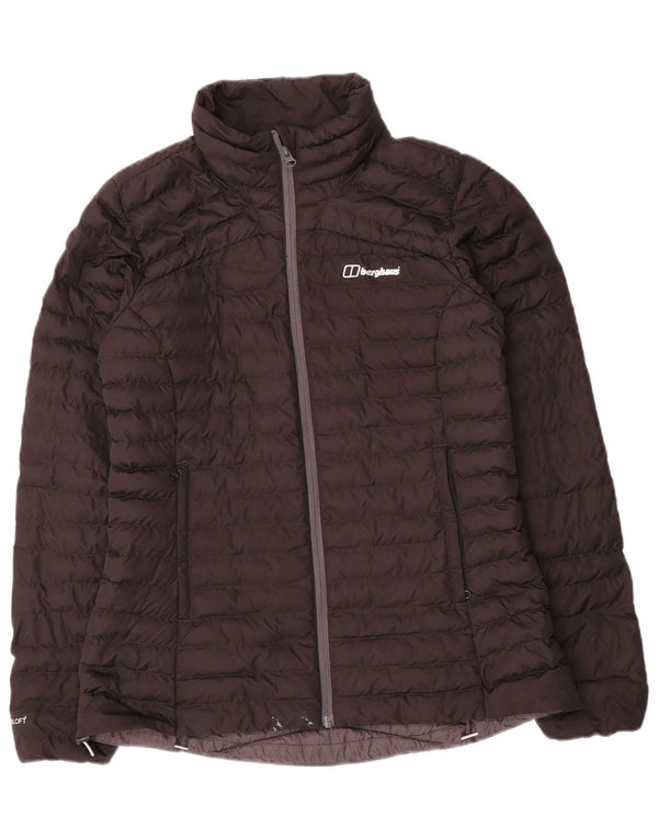 BERGHAUS Женская стеганая куртка UK 10 маленькая черная, полиэстер