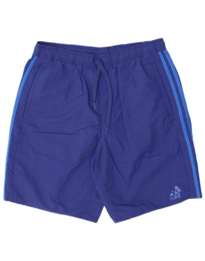 Мужские шорты для плавания Adidas, нейлон, средний синий цвет