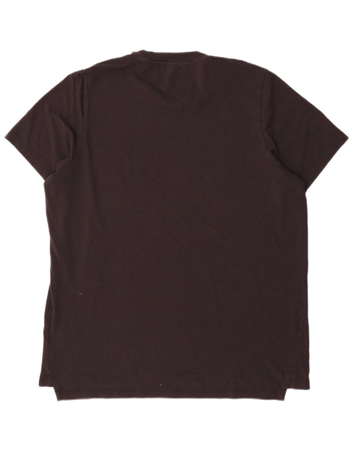 Adidas Мужская футболка с коротким рукавом Top XL Черный Полиэстер