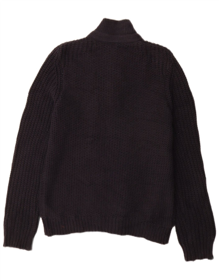 Мужской кардиган-свитер TED BAKER, размер 4, большой, темно-синий, хлопок