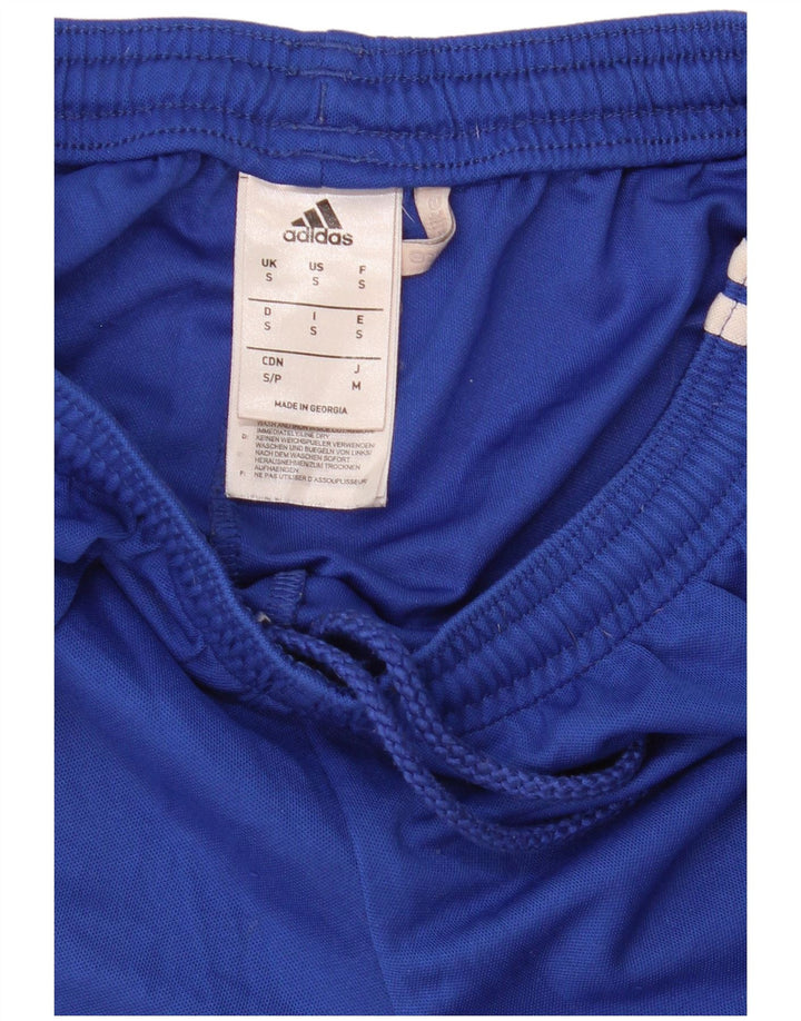 Мужские спортивные шорты Adidas Climalite, маленький синий полиэстер