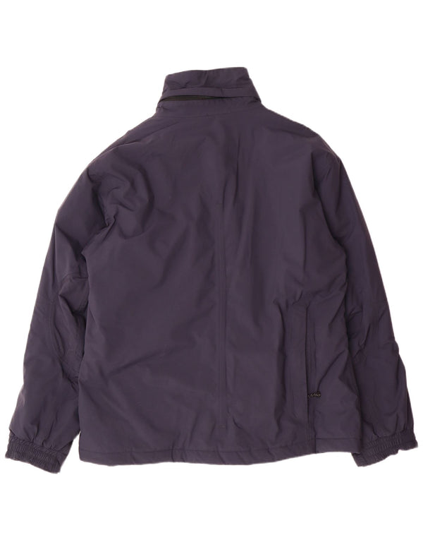 Kappa Mens Windbreaker Jacket UK 42 XL Navy Blue Polyamide