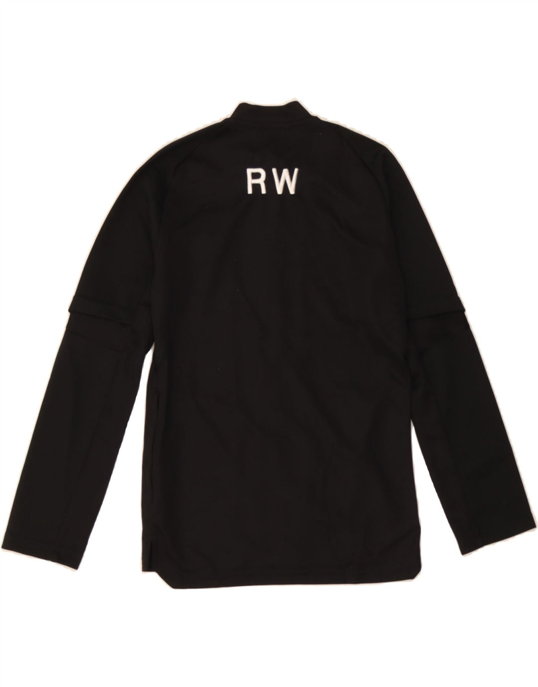 ADIDAS Boys Aeroready Tracksuit Top Jacket 9-10 Years Black Polyester Vintage Adidas and Second-Hand Adidas from Messina Hembry 