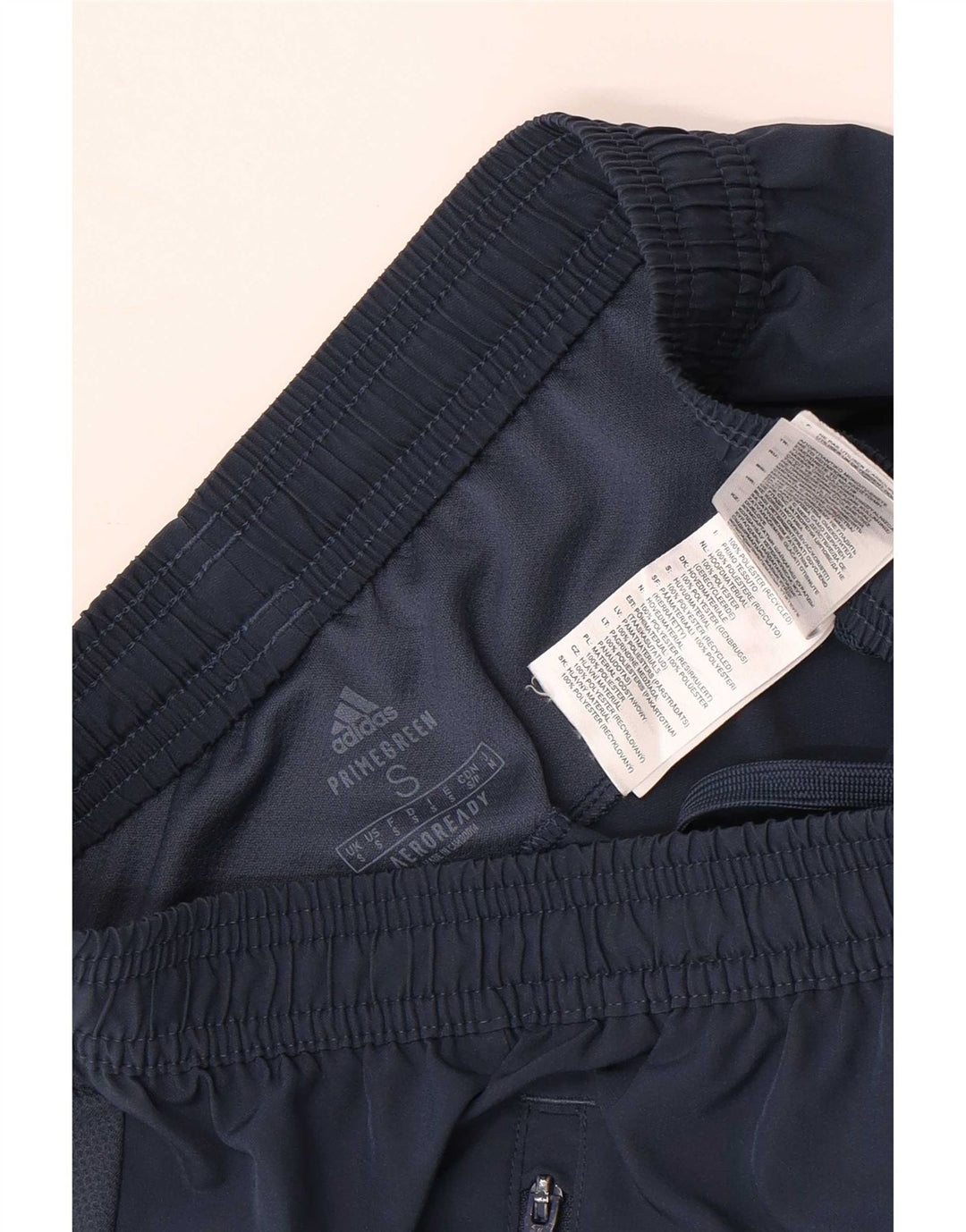 Мужские спортивные шорты Adidas Aeroready, маленькие темно-синие, полиэстер