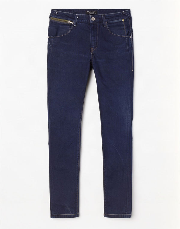 Мужские узкие джинсы Jack & Jones W34 L31 темно-синие
