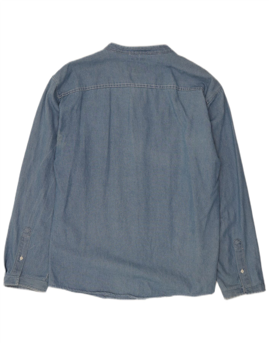 Мужская джинсовая рубашка AMERICAN RAG 3XL, синяя, хлопок