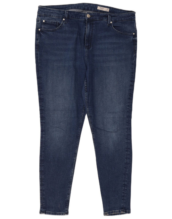 Женские джинсы скинни Marks & Spencer The Ivy UK 20 2XL W40 L28 Темно-синие