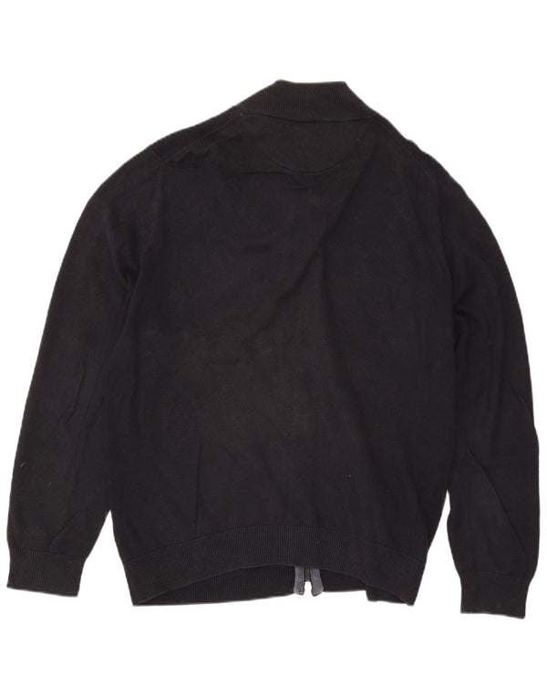Мужской кардиган Massimo Dutti 2XL темно-синий хлопок